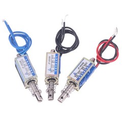 1Pc JF-0530B DC 6/12/24V Push&Pull Type Electromagnet Keeping Force 5N Solenoid