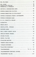 Allis Chalmers D-17 Series 1 One Tractor Service Parts Operators Manual Catalog