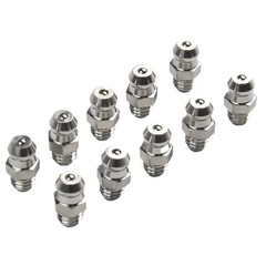 Grease Nipple 10Pcs Grease Inlet High Hardness Long Service Life Material