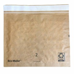 50 12″x9″ Recyclable Padded Mailers Eco Friendly Envelopes Self Seal Tear Strip