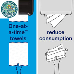 Matic 100% Recycled Paper Towel Rolls – 6 Rolls, 700 Ft Each