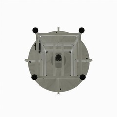 Stainless Steel Open Frame Accumulation Rotary Table -Made in USA- 24″ Diameter