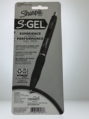 Sharpie Pen 4 Pack Black RED BLUE Ink S-gel Medium 1.0mm 2116198