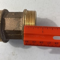 AY McDonald (1-1/4″ CTS) Tough Tube Coupling straight compression