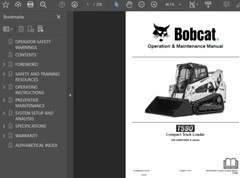 BOBCAT T590 COMPACT TRACK LOADER OPERATORS SERVICE REPAIR SHOP MANUAL PDF USB