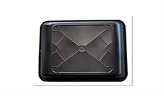 Black Concrete Mixing Tub 10 Gal Plastic Mortar Multi-Purpose Utility Pan 20×28