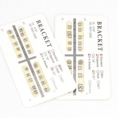 20 Pcs Dental Orthodontic Bracket Brace Monoblock MIM Roth MBT 022 018 345 Hook