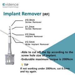 Evidence Implant Dental Implant Remover (IRF)
