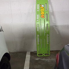 MAX Backboard/Spine Board for Emergency Medicine EMS Stretcher Backboard
