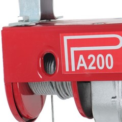 PA200 440lbs / 200kg 110V Mini Electric Hoist 6.6 ft Wired Remote Control