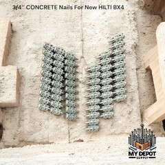 1000x 3/4’’ CONCRETE Nails for Hilti BX4 – NAILS FOR BX4 19mm