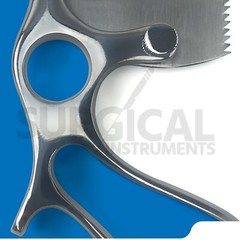 Satterlee Bone Saw 12″ & 9″ Blade Orthopedic Surgical Veterinary Inst German Gr