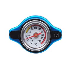 Car Truck Radiator Cap Cover Water Temperature Gauge head 0.9-1.3 Bar Small K5K6