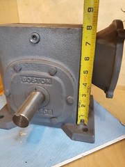 Boston Gear F726-50-B5-G? Speed Reducer,C-Face,56C,? RATIO 50:1 UNSURE OF PART #