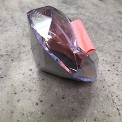 Post-it Pop-up Notes 3M Diamond Shape Dispenser for 3×3 Discontinued Rare Silver
