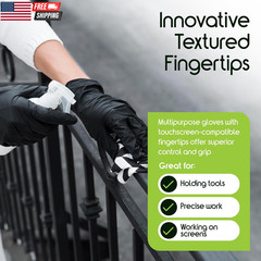 Black Nitrile Disposable Gloves | 4.5 Nitrile Disposable Safety Medical Cooking
