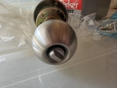Parker Stainless Steel 2 3/8″ – 2 3/4″ B2635SSKD SC1 ENTRANCE KNOB