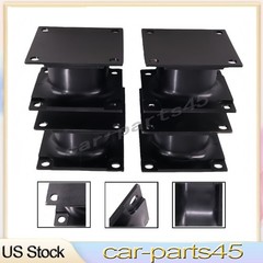 4X Vibratory Plate Compactor Rubber Isolator Shock Mount For Stanley Hydraulic