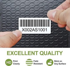 2″ x 1″ Direct Thermal Perforated Labels Adhesive Sticker fit for Rollo&Zebra