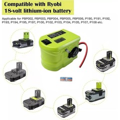 DC 18V-12V Step Down Converter Adapter Cigarette Lighter for Ryobi 18V BatteryOY