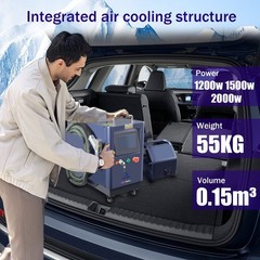 1500W 4 IN 1 Laser Welding Cleaning Machine Metal Cutting Air Cooling SUP 28T US