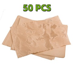 Honeycomb Packing Paper Sheets, 50 Pcs, 11″ x 14.5″ Bubble Cushioning Wrap fo…