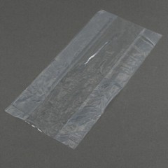 Gusseted Poly Bag 10x8x24 Clear 100 count Heavy Duty gauge for Produce & Meat