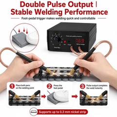Portable Spot Welder for 18650 8000W Battery Welding Machine DIY Kit