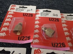 Anderson Barrows Tubing To Female Pipe Coupling Part No. Bp46 8 Lot 1/4″ X 1/4″