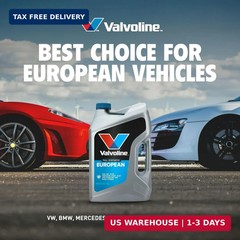 Valvoline European Vehicle Full Synthetic SAE 5W-40 Motor Oil 5 QT