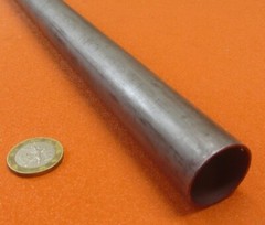 DOM Steel Round Tube, 1.00″ OD x .930″ ID x .035″ Wall x 5 Foot Length, 2 Pcs