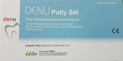 Dental Impression Material Denu DuoSil Putty Set 1000 g Hydrophilic PVS