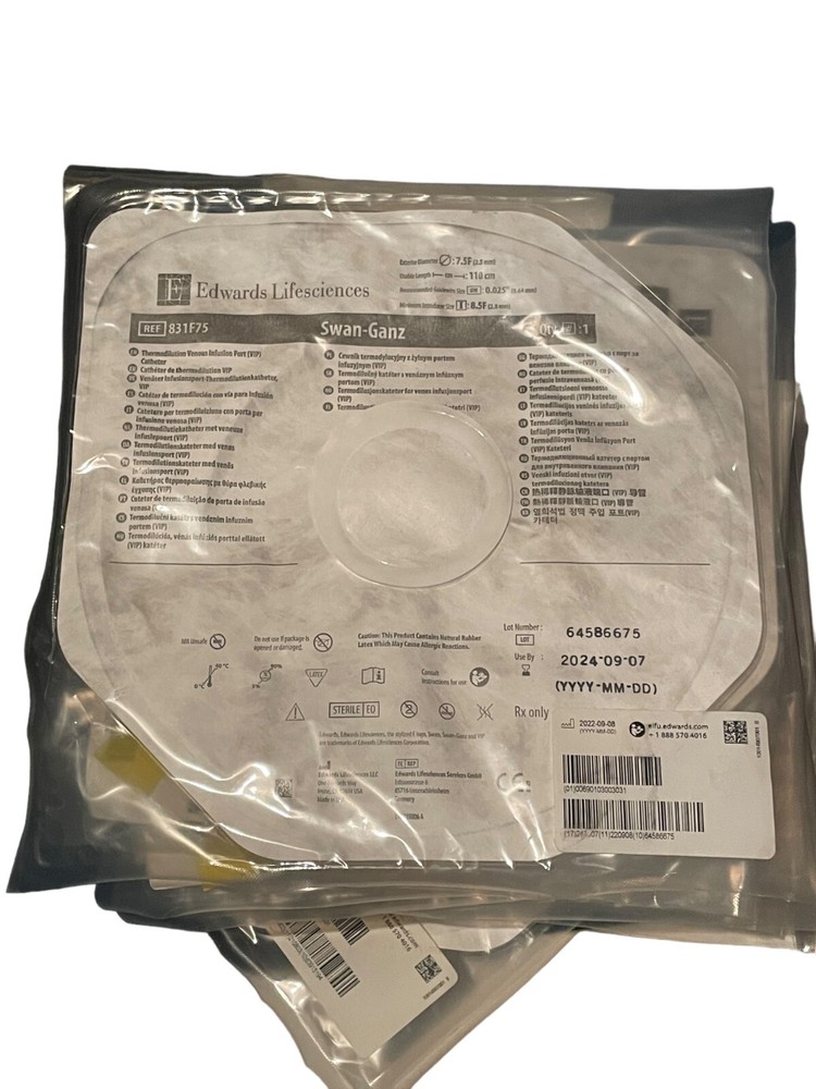 Edwards Lifesciences Swan-Ganz 831F75
