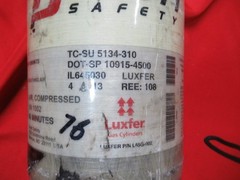 MFG 04/2013 SCOTT 4500PSI 45 Min SCBA Bottle Tank Cylinder FIRE RESCUE CGA347