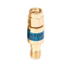 Golden 2W SMA JK Male to Female RF Coaxial Attenuator 6GHz 50ohm 3dB Connector