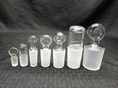 Full Length Glass Stopper in Sizes 14/20 19/22 19/38 24/40 29/42 34/45 45/50