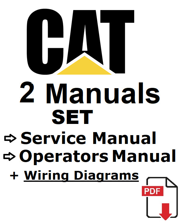 CAT Caterpillar 236D Skid Steer Loader MPW Service Operators Manual PDF USB
