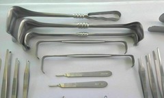 Basic Laparotomy Set 104 Pcs Surgical Instruments Surgery Medical Abdominal Gold