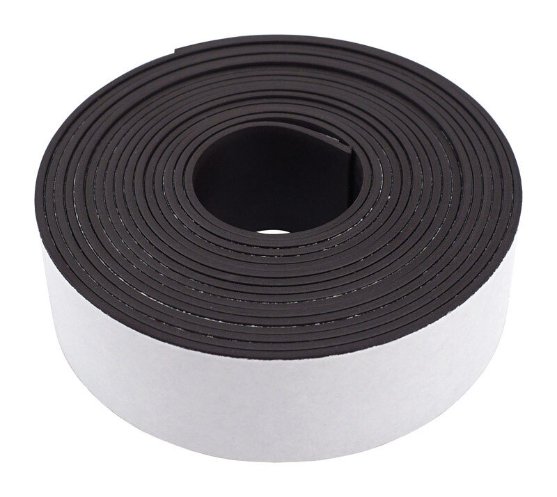 Master Magnetics 7019 Flexible Peel & Stick Magnetic Strip 10 ft. with Adhesive