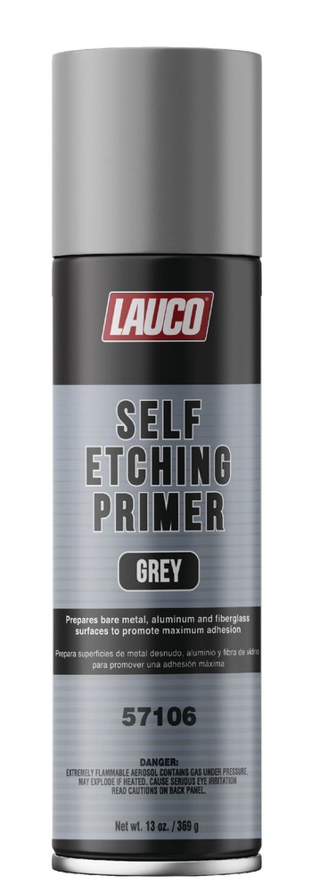 LAUCO Self Etching Primer Grey Aerosol Spray Can 13oz (57106)- Automotive and