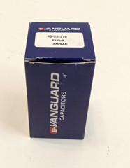 Vanguard RD-25-370 Run Capacitor 370VAC 25.0 µF+6% 50/60Hz 10,000AFC 1/4″ Spade