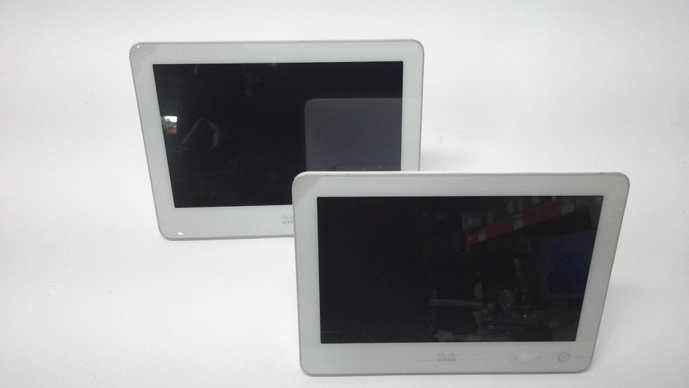 Lot Of 2 Cisco CS-TOUCH10 V04 Touchscreen TTC5-09 PoE Display