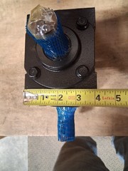 GTM Right Angle Gearbox 1″ shaft ratio 1:1.5 Both Shafts Keyed 2390-0606