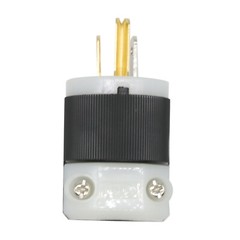 LOT Of HBL5266C For AC Male Edison NEMA 5-15P Plug 15A 125V Connector CL/BK