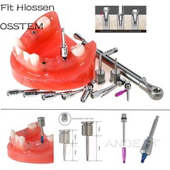 Hiossen Implant Bone Profiler4/4.5/5/5.5/6 Guide Screw Hex Torque Driver Osstem