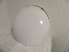 Progress Round Clouds 1 Light 18 inch White Close-to-Ceiling Light P7384-30