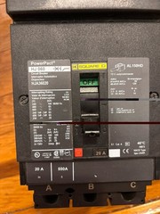 SQUARE D HJA36020 HJA060 600V 3PH I-LINE CIRCUIT BREAKER