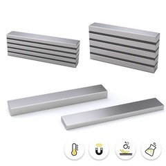 10-50Pcs Super Strong Block Fridge Magnets Rare Earth Neodymium Magnet 60x10x5mm