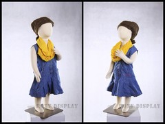 Child Flexible Bendable Full Body Form 1 years Manikin Dress Form #CH01T