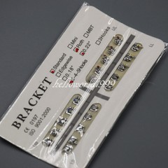 20 Pcs/Set Dental Orthodontic Standard Roth 0.22”Slot 345 Brackets Braces Metal